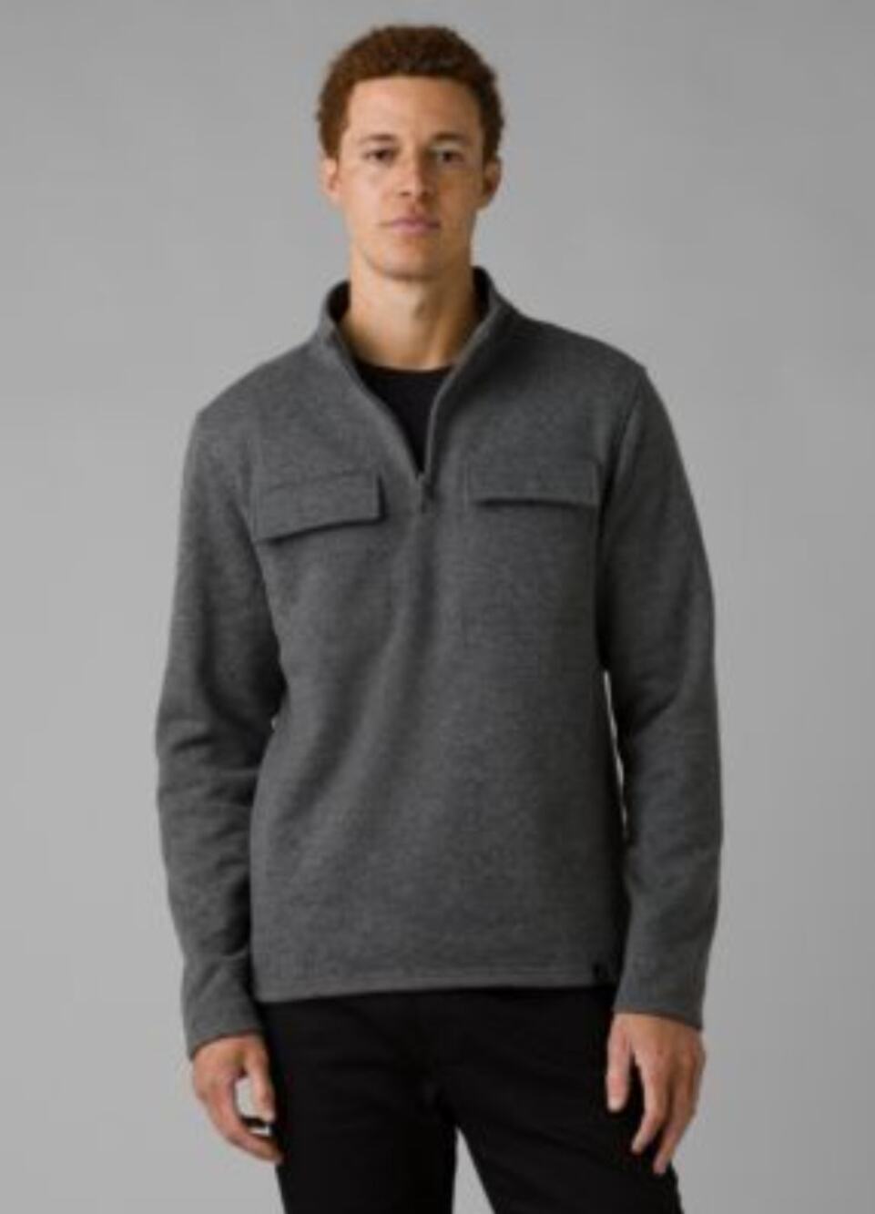 nwt prAna Brookland 1/4 Zip quarter Sweater size Large